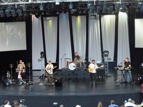 The Moe's sound check - Bolingbrook Concert in the Park